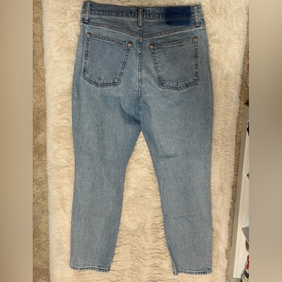 Abercrombie & Fitch Light Blue High Rise Jeans - Picture 2 of 4